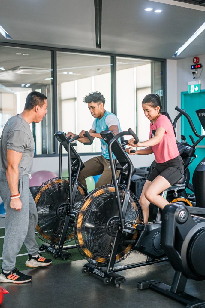 Personal training session at GO GYM